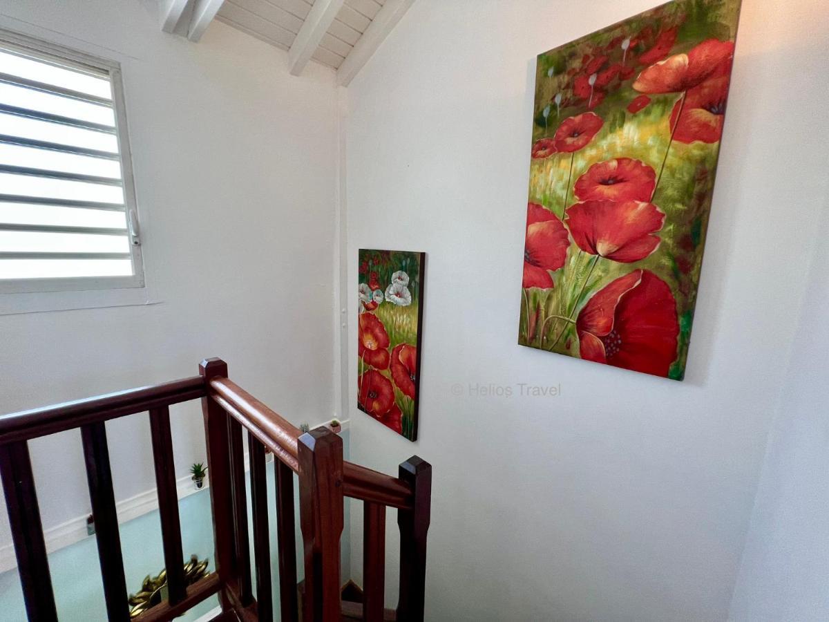 סנט-רוז Villa Sisley, 2 Chambres, Piscine Privee, Plage A 100 M מראה חיצוני תמונה