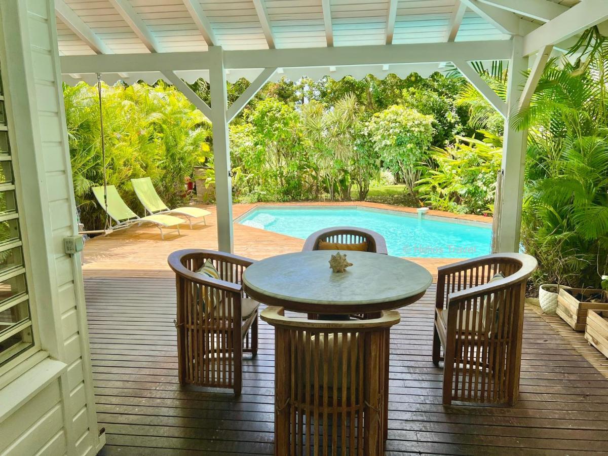 סנט-רוז Villa Sisley, 2 Chambres, Piscine Privee, Plage A 100 M מראה חיצוני תמונה